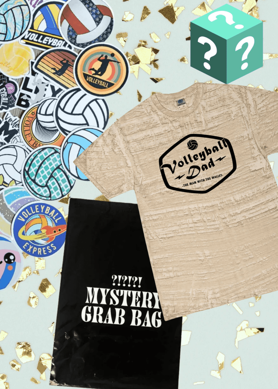 Volleyball Blind Bag Dad Shirt & More